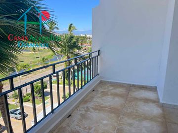 Departamentos en venta con terrazas y vista al campo de golf