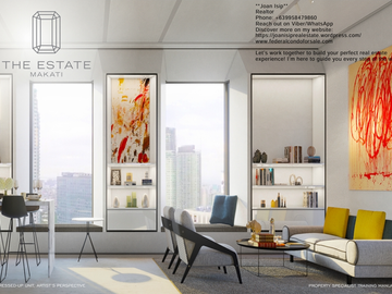 THE ESTATE MAKATI 3 BEDROOM FOR SALE