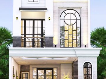 Rumah Baru Semi Furnished Lokasi Tengah Kota di Mojo Gubeng Surabaya