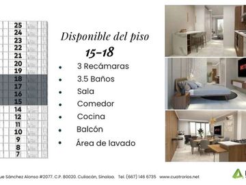 Departamento en venta en Torre Miletto Modelo Hebe A1