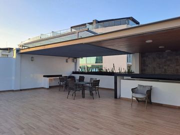PENTHOUSE EN VENTA EN EL BARREAL SAN ANDRES CHOLULA, PUEBLA, 2 o 3 recamaras, 2.5 baños, roof garden