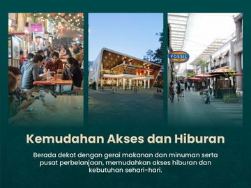 Rumah Baru Murah Di Dago Kota Bandung Dekat Kampus ITB Lantai Asri Nego