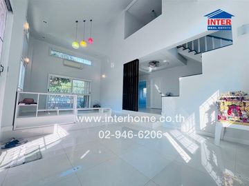 2-storey detached house, 133.5 sq m., detached house near Robinson Srisaman, Si Mum Muang Market, Rangsit University, Songprapa Road, Don Mueang Distr