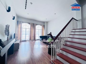 3-storey townhouse, 20 sq m, Klang Muang Village, Lucerne Sukhumvit (On Nut 46), Soi Sukhumvit 77 (Soi On Nut 46), Sukhumvit 77 Road, On Nut 46 Road,