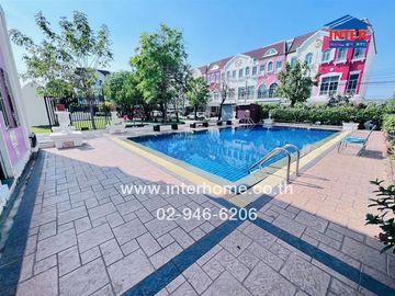 3-storey townhouse, 20 sq m, Klang Muang Village, Lucerne Sukhumvit (On Nut 46), Soi Sukhumvit 77 (Soi On Nut 46), Sukhumvit 77 Road, On Nut 46 Road,