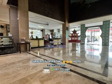 3 Star Hotel Currently Operating Full Facility Batam Center