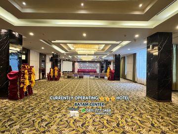 3 Star Hotel Currently Operating Full Facility Batam Center
