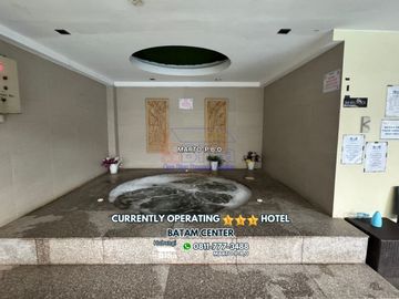 3 Star Hotel Currently Operating Full Facility Batam Center