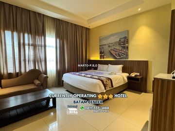 3 Star Hotel Currently Operating Full Facility Batam Center