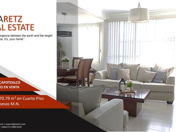 EXCELENTE DEPARTAMENTO EN VENTA AZCAPOTZALCO (M)