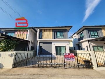 บ้านแฝด โครงการ ซีพีเอ็น นิน วงแหวนลำลูกกาคลอง 6 เนื้อที่ 36 ตรว. ลำลูกกา ปทุมธานี
