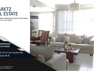 EXCELENTE DEPARTAMENTO EN VENTA AZCAPOTZALCO