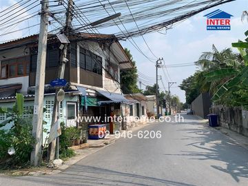 2-storey detached house, 35 sq m., detached house, near the electric train, Mai Lap Station, Soi Ram Intra 14, Intersection 17, Ram Intra Road, Kaset-