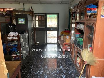 2-storey detached house, 35 sq m., detached house, near the electric train, Mai Lap Station, Soi Ram Intra 14, Intersection 17, Ram Intra Road, Kaset-