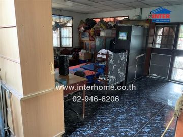 2-storey detached house, 35 sq m., detached house, near the electric train, Mai Lap Station, Soi Ram Intra 14, Intersection 17, Ram Intra Road, Kaset-