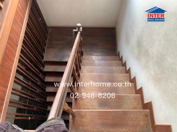 2-storey detached house, 35 sq m., detached house, near the electric train, Mai Lap Station, Soi Ram Intra 14, Intersection 17, Ram Intra Road, Kaset-