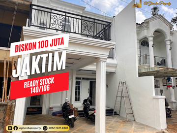 RUMAH MEWAH MURAH SIAP HUNI DISKON 100 JUTA BAMBU APUS MABES HANKAM JAKARTA