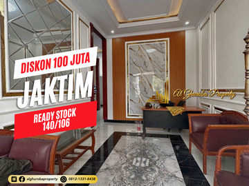RUMAH MEWAH MURAH SIAP HUNI DISKON 100 JUTA BAMBU APUS MABES HANKAM JAKARTA