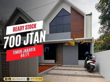RUMAH BARU SCANDINAVIAN MODERN READY STOCK 700 JUTA-AN DI TIMUR JAKARTA FREE BIAYA-BIAYA