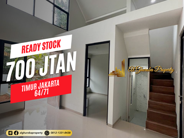 RUMAH BARU SCANDINAVIAN MODERN READY STOCK 700 JUTA-AN DI TIMUR JAKARTA FREE BIAYA-BIAYA