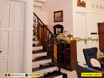 JUAL CEPAT RUMAH MEWAH MURAH HOOK LUAS KAVLING MARINIR PONDOK KELAPA JAKARTA 4 M-AN