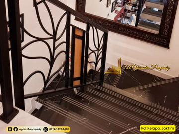 JUAL CEPAT RUMAH MEWAH MURAH HOOK LUAS KAVLING MARINIR PONDOK KELAPA JAKARTA 4 M-AN