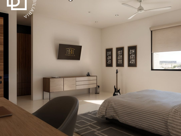 Preciosa casa en venta con alberca y recamara en planta baja en Mérida Yucatán