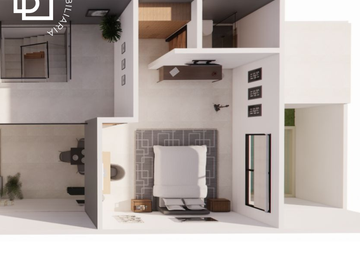 Preciosa casa en venta con alberca y recamara en planta baja en Mérida Yucatán