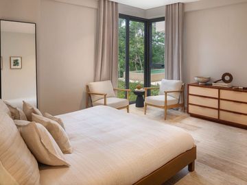 Departamento exclusivo, campo de golf, club de playa, venta, Playa del Carmen