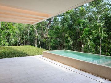Penthouse de lujo, piscina privada, campo de golf, en venta, Playa del Carmen