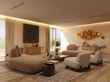 Penthouse de lujo, piscina privada, campo de golf, en venta, Playa del Carmen