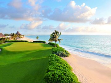 Penthouse de lujo, piscina privada, campo de golf, en venta, Playa del Carmen