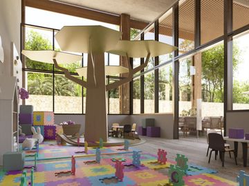 Penthouse de lujo, piscina privada, campo de golf, en venta, Playa del Carmen