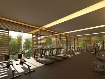 Penthouse de lujo, piscina privada, campo de golf, en venta, Playa del Carmen