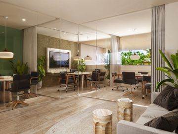 EXCLUSIVO DEPARTAMENTO FRENTE AL MAR DE PLAYA DEL CARMEN