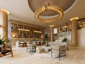 EXCLUSIVO DEPARTAMENTO FRENTE AL MAR DE PLAYA DEL CARMEN
