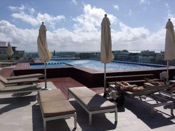 DEPARTAMENTO EN VENTA MAREA 34 PLAYA DEL CARMEN,  A PASOS DE LA 5TA AV.