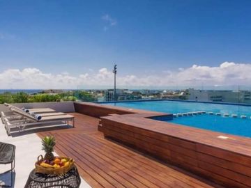 DEPARTAMENTO EN VENTA MAREA 34 PLAYA DEL CARMEN,  A PASOS DE LA 5TA AV.