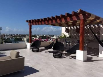 DEPARTAMENTO EN VENTA MAREA 34 PLAYA DEL CARMEN,  A PASOS DE LA 5TA AV.