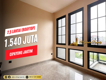 RUMAH 2 LANTAI MEWAH MURAH AKSES TOL BAMBU APUS DEKAT MABES TNI HANKAM JAKARTA 1 MILYAR-AN
