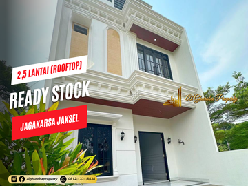 RUMAH MEWAH MURAH 3 LANTAI ADA ROOFTOP LENTENG AGUNG JAKARTA SELATAN 1 MILYAR-AN