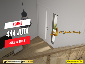 RUMAH MINIMALIS 400 JUTA-AN SHM, PINGGIR JALAN RAYA MABES TNI CILANGKAP
