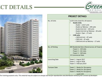 Condominium units  near DLSU-UMC Hospital and DLSU-Dasmarinas Cavite (Ready units)
