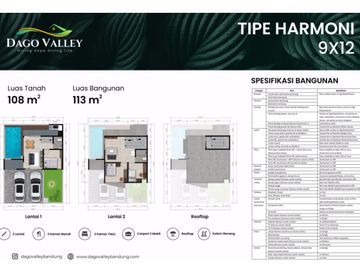 Rumah Dijual di Dago Valley, Lokasi Premium Dekat Kampus & Pusat Kota Bandung