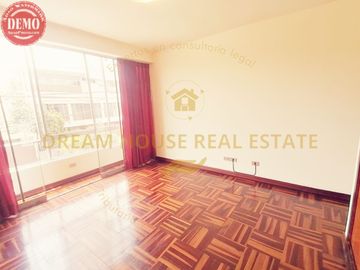 ALQUILER DEPARTAMENTO 222m2 SAN BORJA 2do PISO