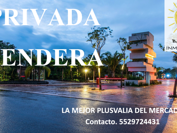 Terreno en Privada Zendera, Conkal Yucatán
