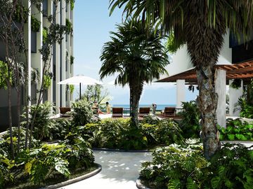 Departamento en Preventa con Vista al Mar en nueva zona hotelera de Cancún (CESN SERCM)