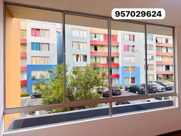 VENTA HERMOSO DEPARTAMENTO-78M2 -2do PISO- cerca a SAN MARCOS 🏡 3 HABITACIONES- 2 BAÑOS -CONDOMINIO ALAMEDA COLONIAL