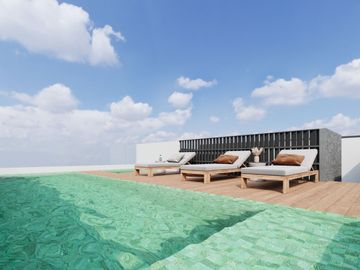 Departamento en  Playa del Carmen a 400 m del Mar, a 3 calles de 5ta Avenida