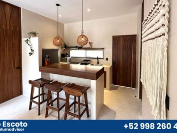 Departamento de Lujo de 3REC en Aldea Zamá con jacuzzi privado